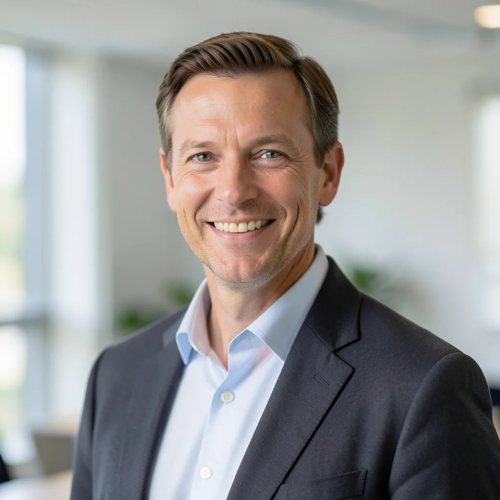 Portret van Sander Vos, welzijnsexpert in massagefauteuils